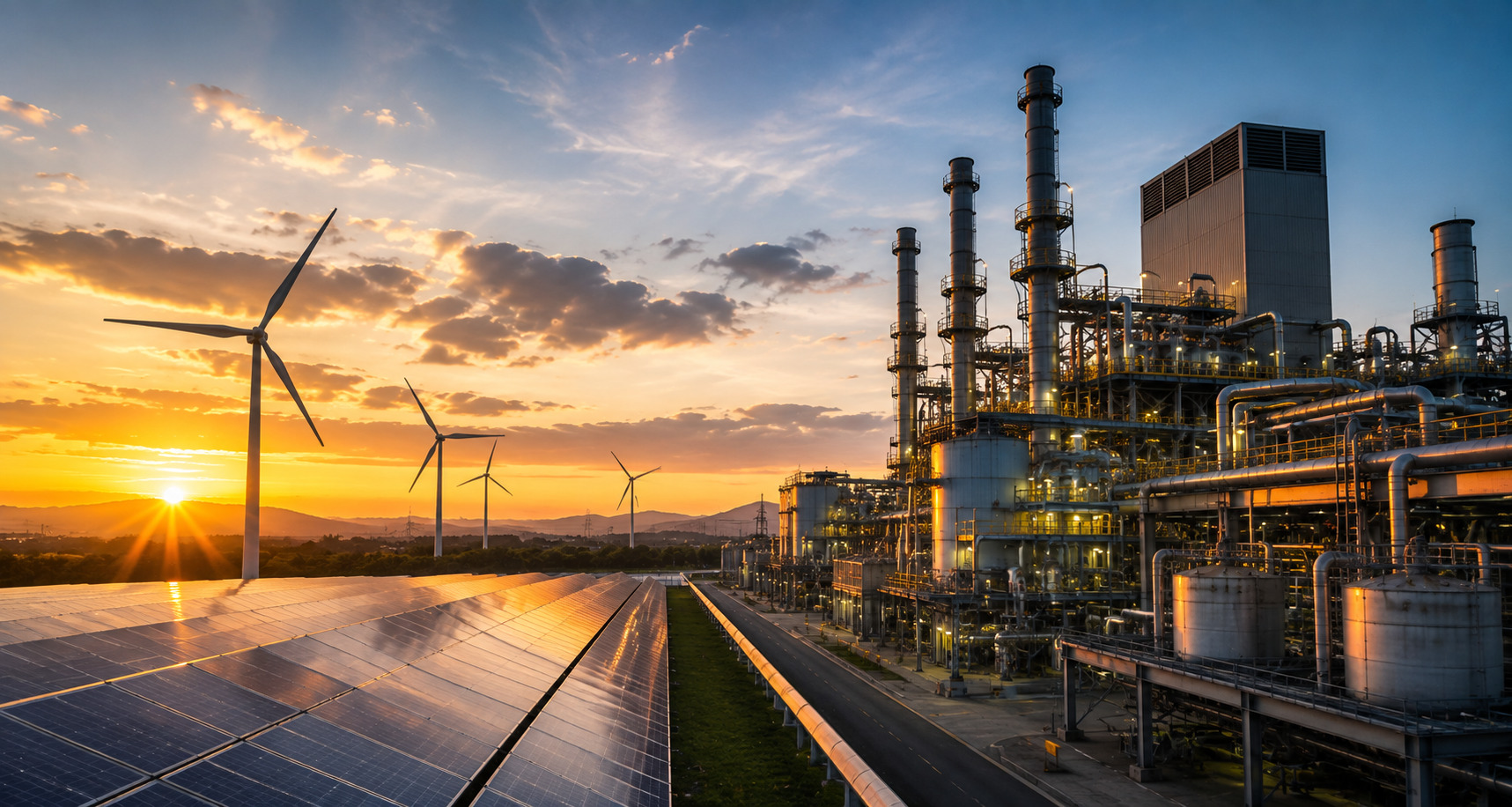 Fasilitas energi dan pembangkit sebagai konteks industri PT GUT.