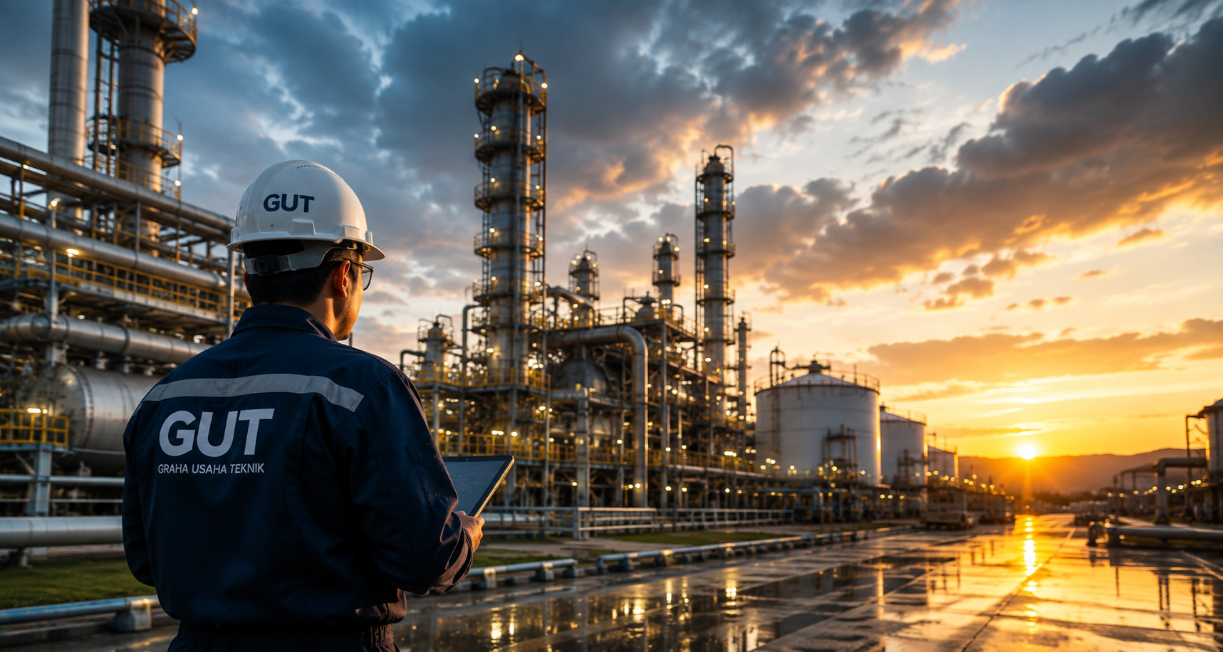 Fasilitas industrial sebagai konteks pengalaman proyek PT GUT.
